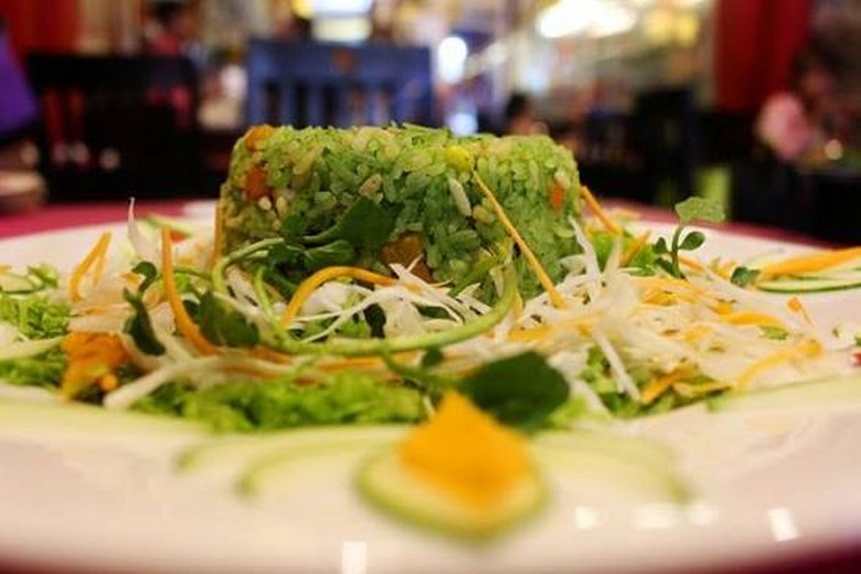 Bữa ăn chay nhiều rau củ kiểu Tây Tạng