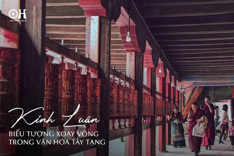  Người hành hương quay kinh luân trên đường kora quanh Tashilhunpo